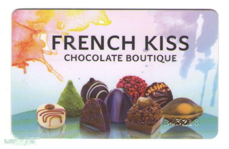 French Kiss. Шоколадный бутик.  скидочная карта 
