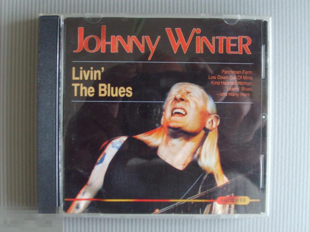 076 РАРИТЕТ!!!  JOHNNY WINTER "Livin' The Blues" 1993, CD 