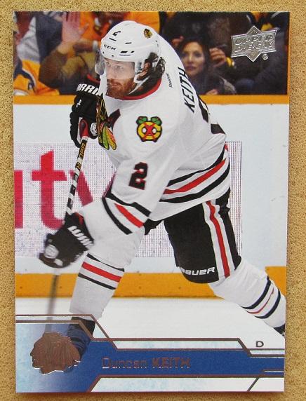 НХЛ Данкан Кит Чикаго Блэкхокс № 291