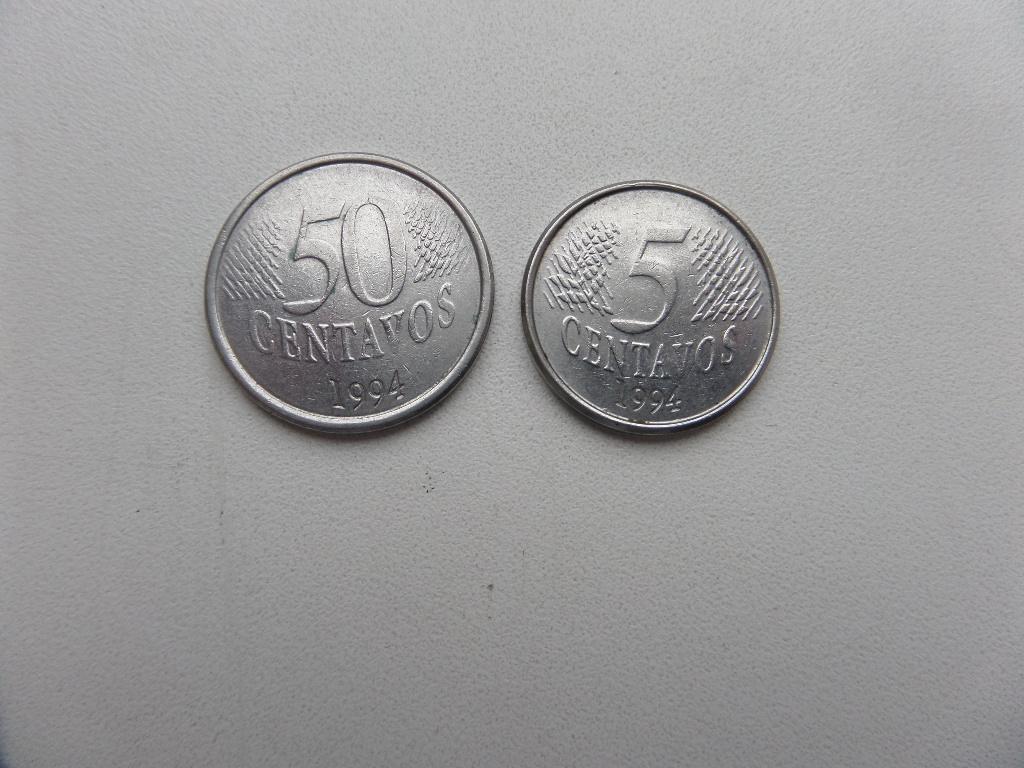 5 И 50 СЕНТАВО 1994 БРАЗИЛИЯ
