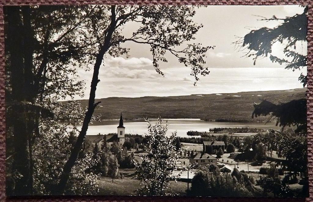 Открытка "Емтланд". Швеция. 1930-е годы