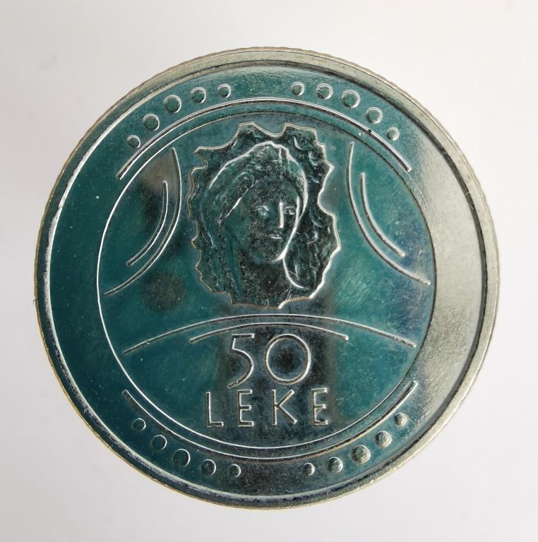 Албания 50 леков лек 2004 Красота Дурреса