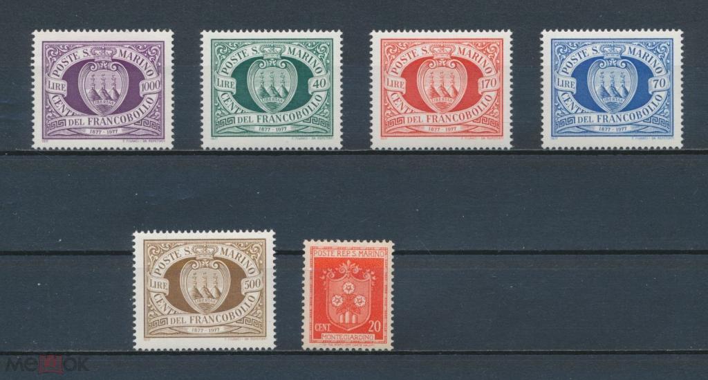 САН-МАРИНО 1977. Архитектура, Храмы. **