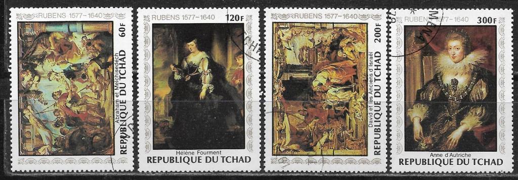 Чад.  живопись.