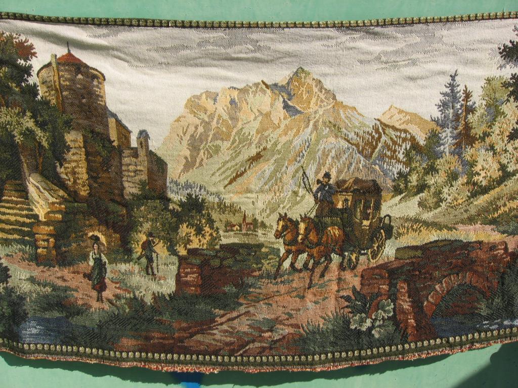 Гобелен   Германия ( ГДР)  винтаж .62 х 150 см
