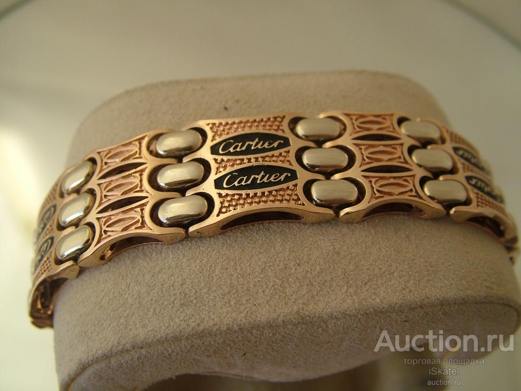 браслет Cartier ЗОЛОТО 585 проба 79.3 гр