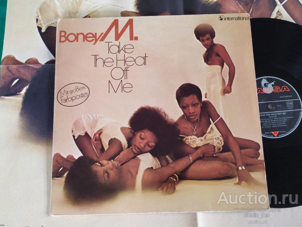 Boney M. / Take The Heat Off Me - 76/GERM/EX+/NM --- POSTER!!