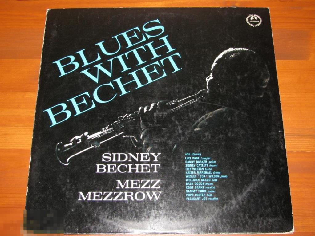 Sidney Bechet, Mezz Mezzrow - Blues With Bechet / 2LP / Germany / EX/EX 