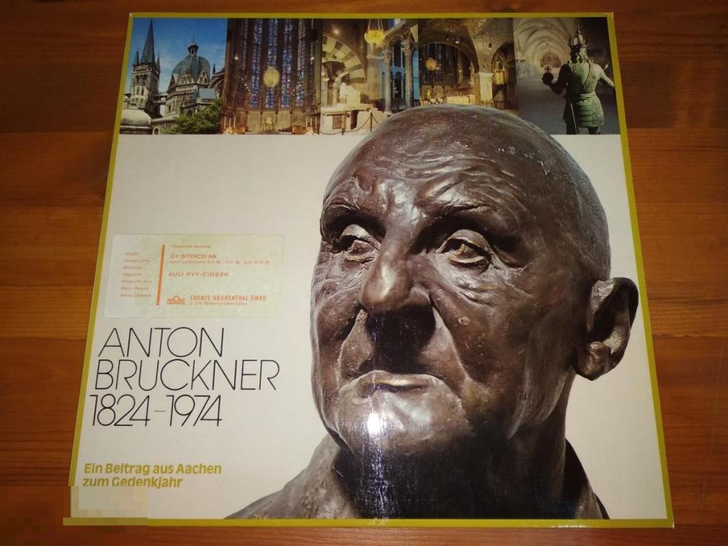Anton Bruckner ‎– Anton Bruckner 1824-1974 / LP / Germany 
