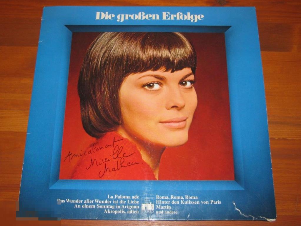 Mireille Mathieu - Die Grossen Erfolge / LP / Germany / 1974 / ЕХ/ЕХ 