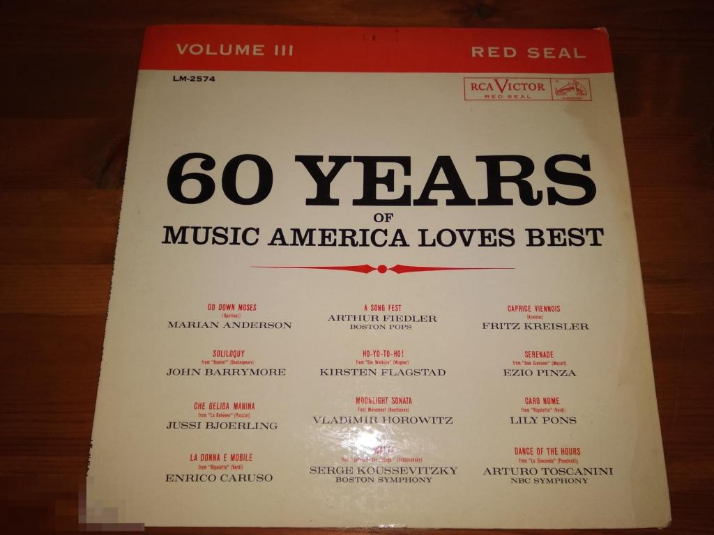 Various ‎– 60 Years Of Music America Loves Best Volume III / LP / US 