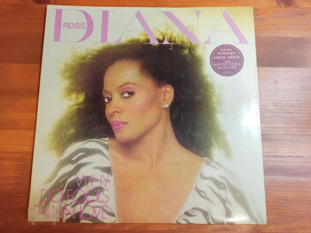 Diana Ross - Why Do Fools Fall In Love / LP / UK / 1981 / EX/EX 