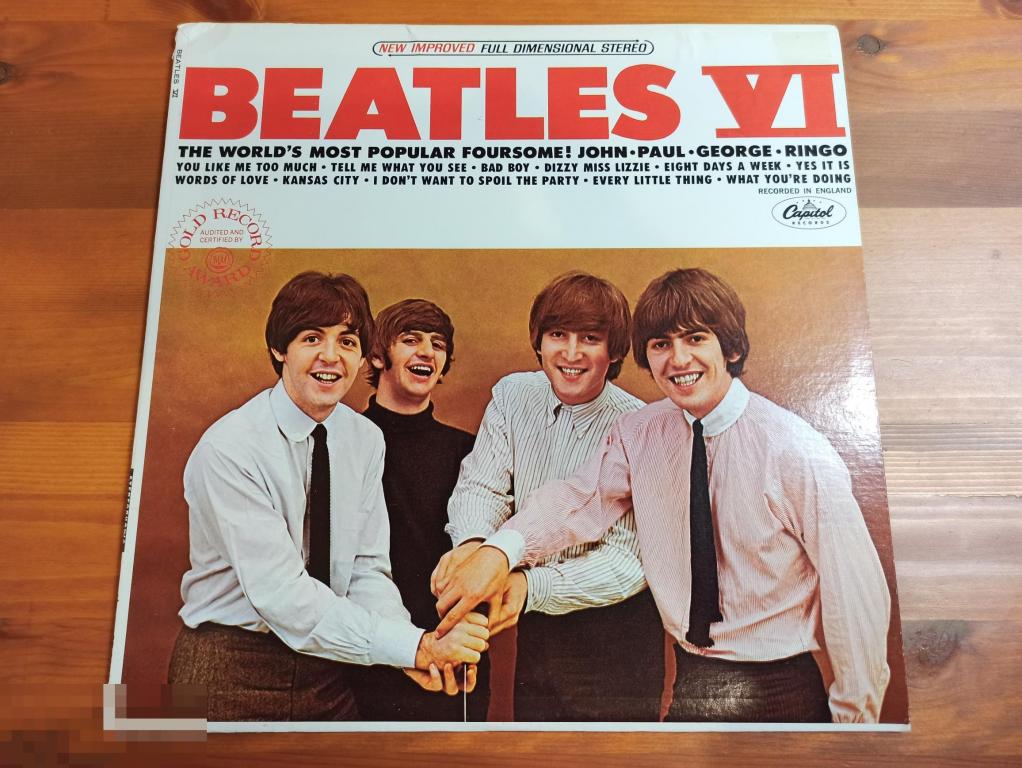 The Beatles - Beatles VI / LP / US / 1976 / NM/NM 