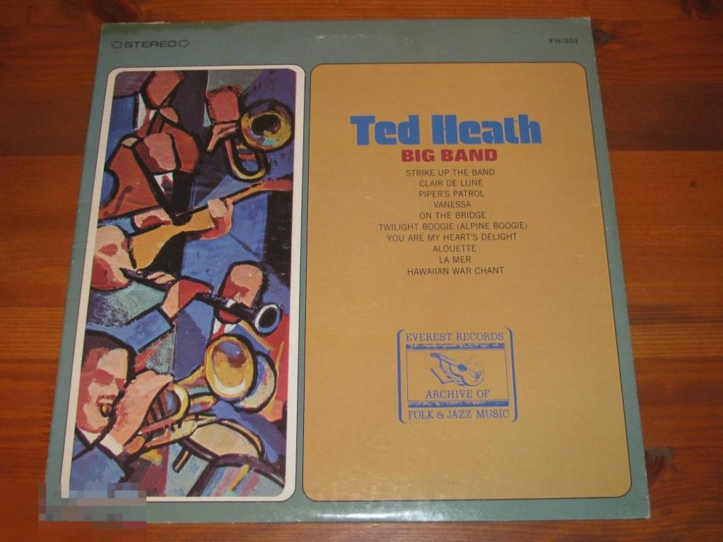 Ted Heath - Big Band / LP / US / 1970 / ЕХ/EX 