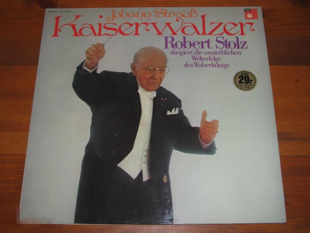 Robert Stolz and Symphonie Orchester, Strauss - Kaiserwalzer / 2LP / Germany / NM/NM 