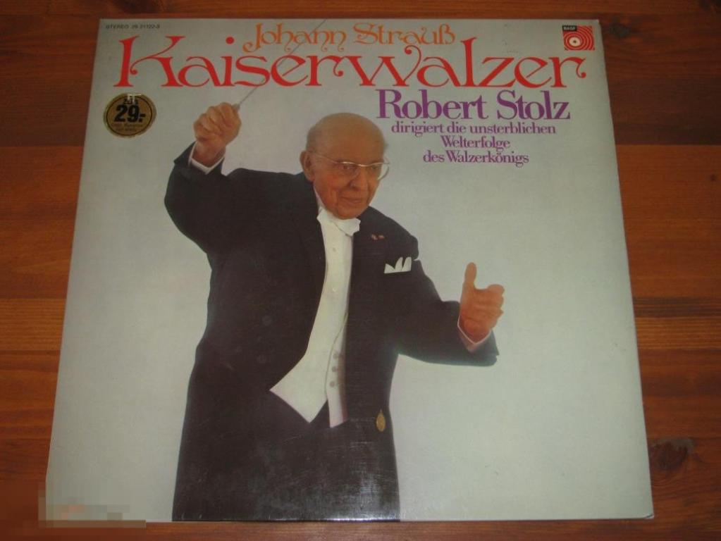 Robert Stolz and Symphonie Orchester, Strauss - Kaiserwalzer / 2LP / Germany / NM/NM 