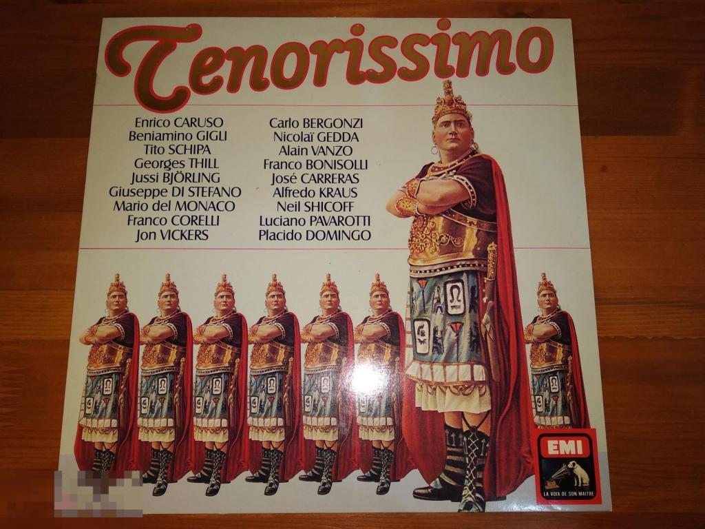 Various - Tenorissimo (Caruso, Pavarotti, Domingo, Carreras) / LP / Germany / NM/NM