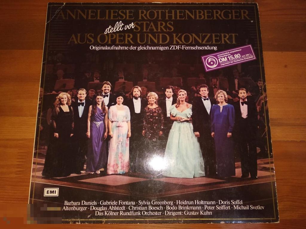 Anneliese Rothenberger Stellt Vor Stars Aus Oper Und Konzert / LP / Germany / 1984 