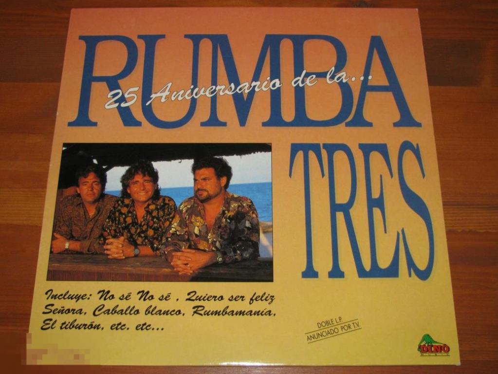 Rumba Tres - 25 Aniversario De La... Rumba Tres / 2LP / Spain / 1991 / ЕХ/EX 