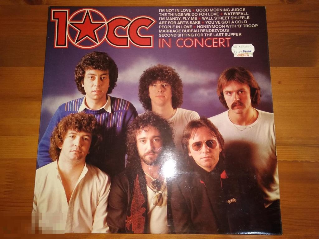 10cc - 10cc In Concert / LP / UK / 1982 / EX/EX 