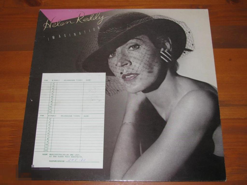Helen Reddy - Imagination / LP / UK / 1983 / EX/EX 