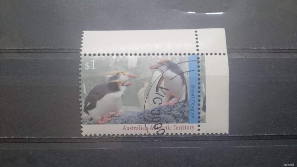 Австралийские Антарктические Территории. Пингвины. 1993 