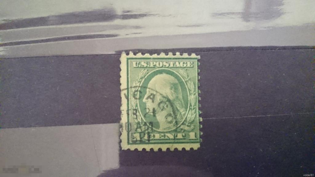 121. США. Джордж Вашингтон. 1921 год 