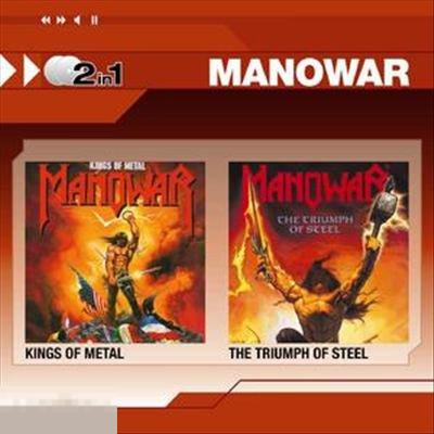 Manowar ‎– Kings Of Metal / The Triumph Of Steel 2CD made in Germany 2008 