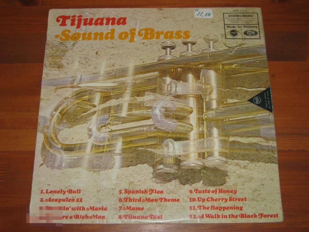The Torero Band - Tijuana - Sound Of Brass / LP / UK / 1968 / ЕХ/ЕХ 