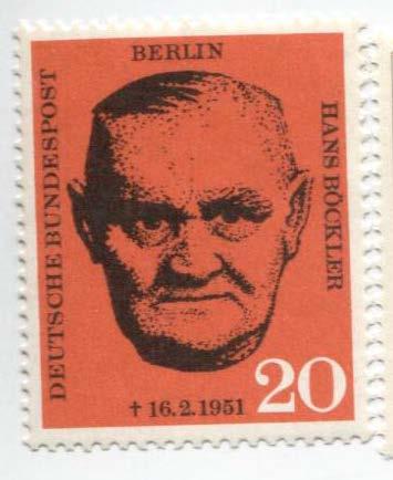 1952 Берлин Годовщина Г Боклера бн.**
