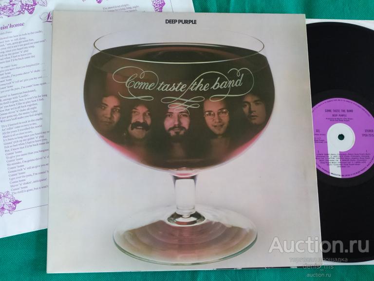 Deep Purple / Come Taste The Band - 75/UK/NM/NM-