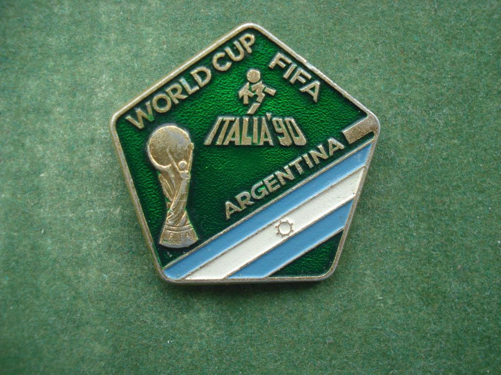 Футбол. FIFA - Чемпионат Мира по футболу Италия 1990. Аргентина.