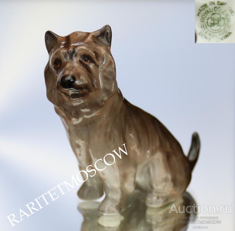 Собака статуэтка фарфор Royal Doulton Англия 47