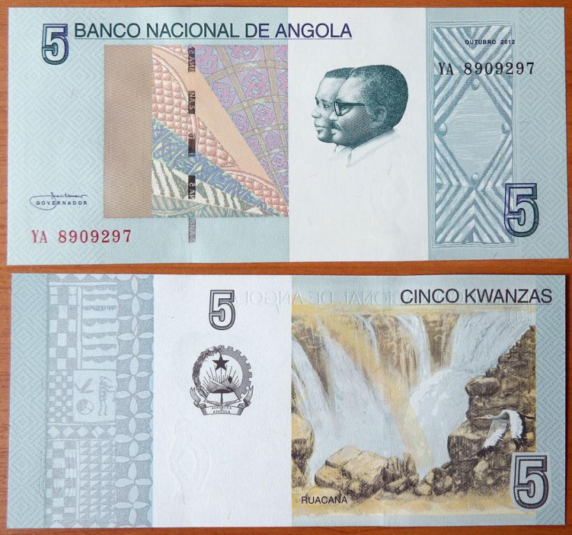 Ангола 5 кванза 2017 UNC Р-144d