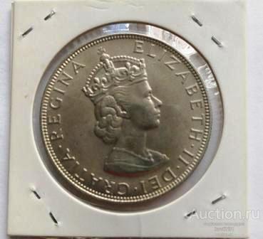 Бермуды.Крона 1964 год.Елизавета 2. 500 пр.