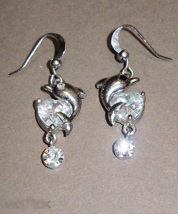 Серьги  Длина 3.5 см 