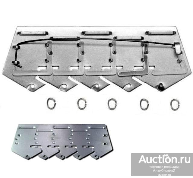 Колодка для царских медалей на 5 наград алюминий копия арт. 20-3771