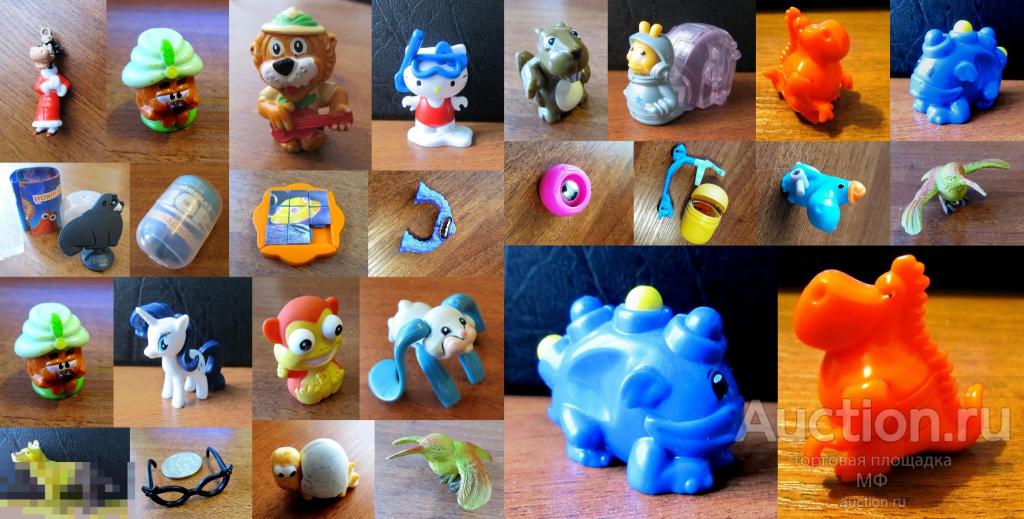 Игрушки фигурки киндер-сюрприз Kinder Surprise шоколадное яйцо прикольная 22шт 