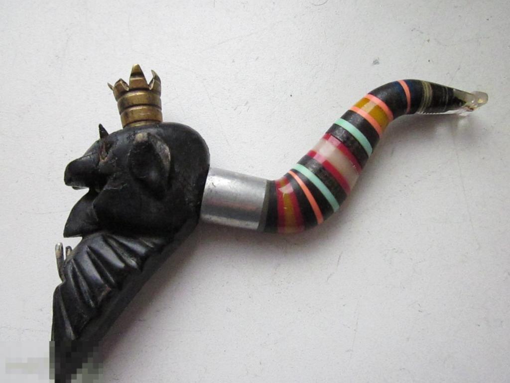 Старый мундштук Царь тьмы ручная работа 