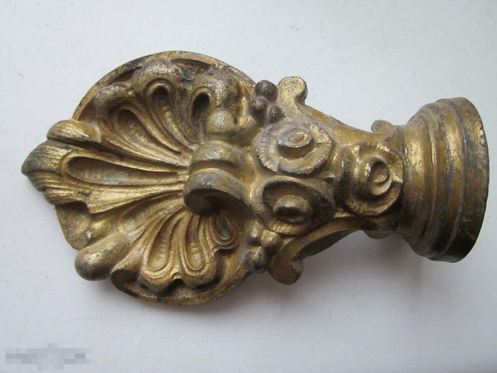 Навершие Накладка Красивая старинная бронза Размер 13,5х8см