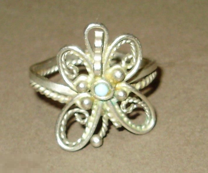 Кольцо   Скань   Филигрань   Размер 17 