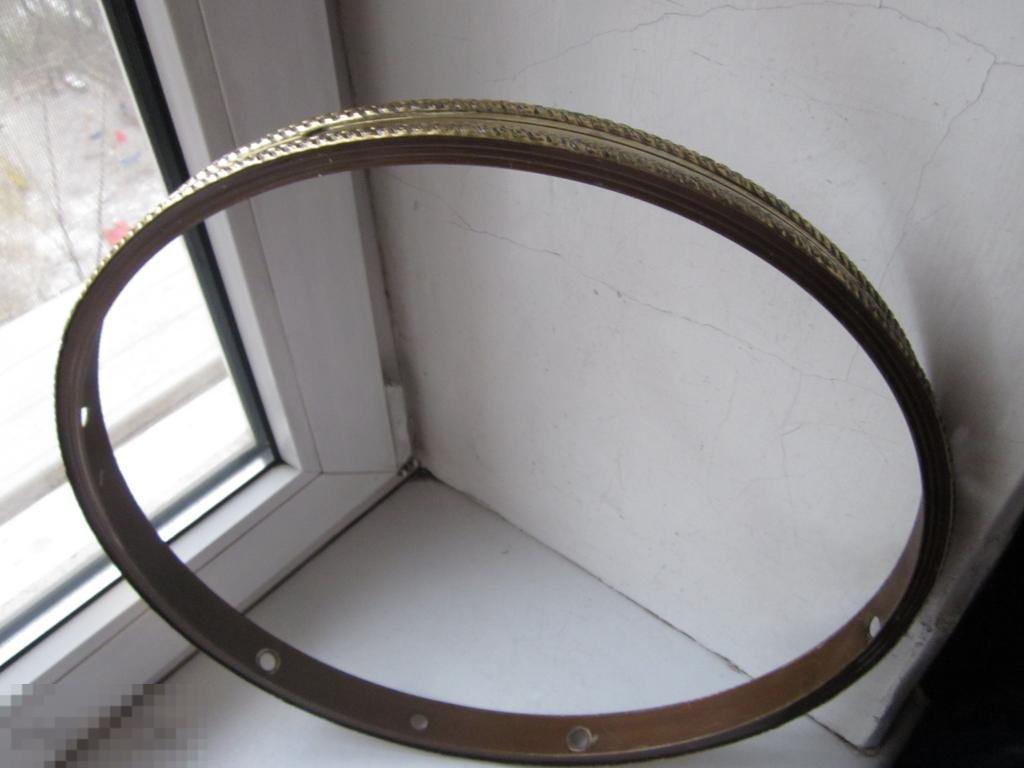 Накладка плафон люстра лампа старинная бронза 39см