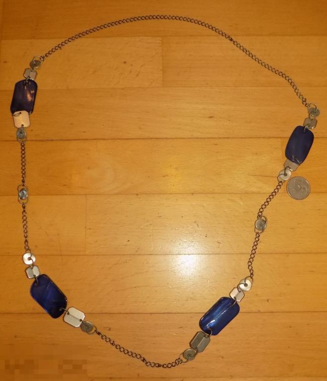 Ожерелье Металл Пластмасса Длина 110 см 