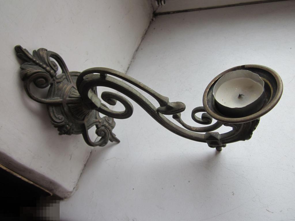 БРА подсвечник католический старинный бронза — покупайте на Auction.ru ...