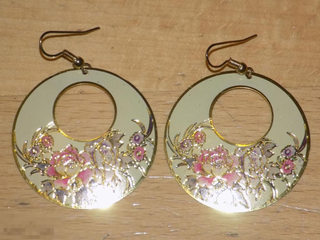 Серьги МЕТАЛЛ  Длина 5.5 см 