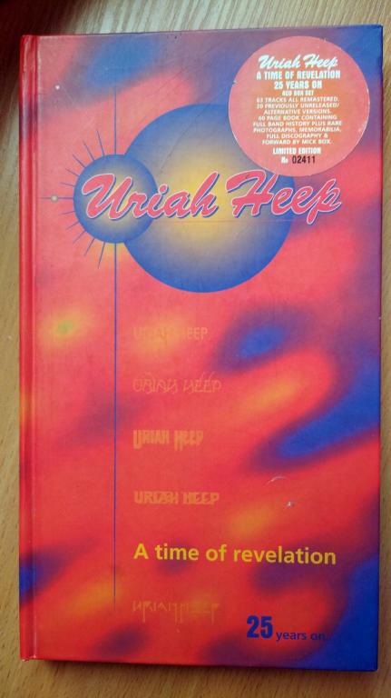URIAH HEEP - Time Of Revelation: 25 Years On - 4 CD Limited Edition