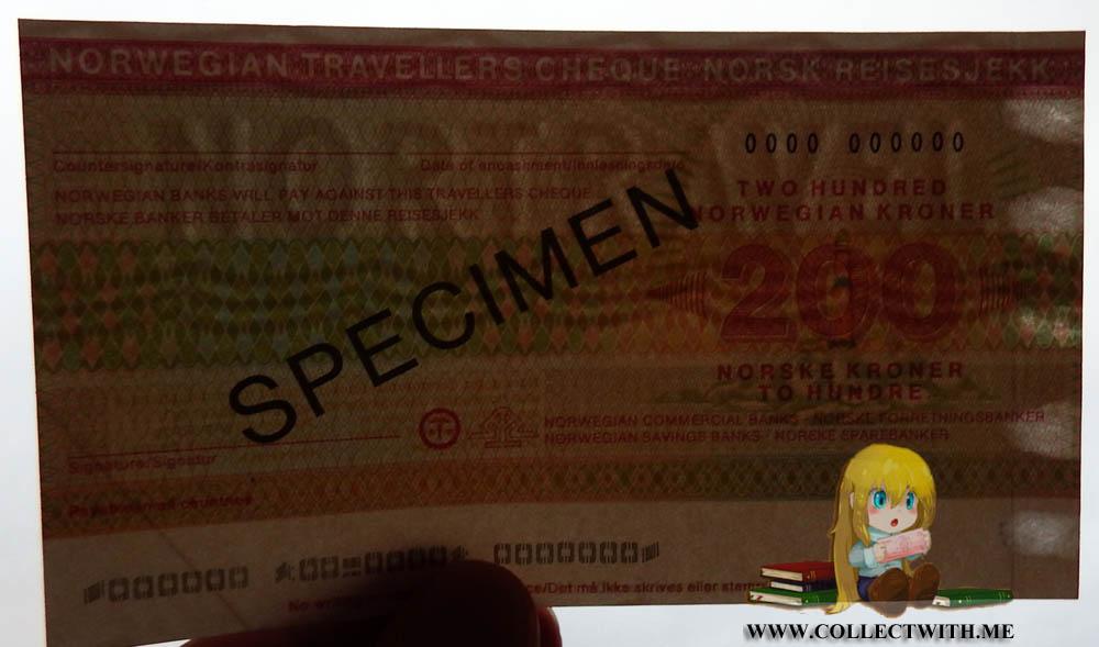 Норвегия 200 крон Образец aUNC