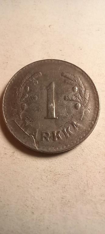 ФИНЛЯНДИЯ 1 МАРКА 1948 ГОД.ОТЛИЧНАЯ В КОЛЛЕКЦИЮ.