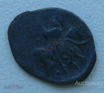 Чешуя. Чешуйка Монета Иван IV Грозный 1533-1584 гг. Копейка. Псков.. В коллекцию. 