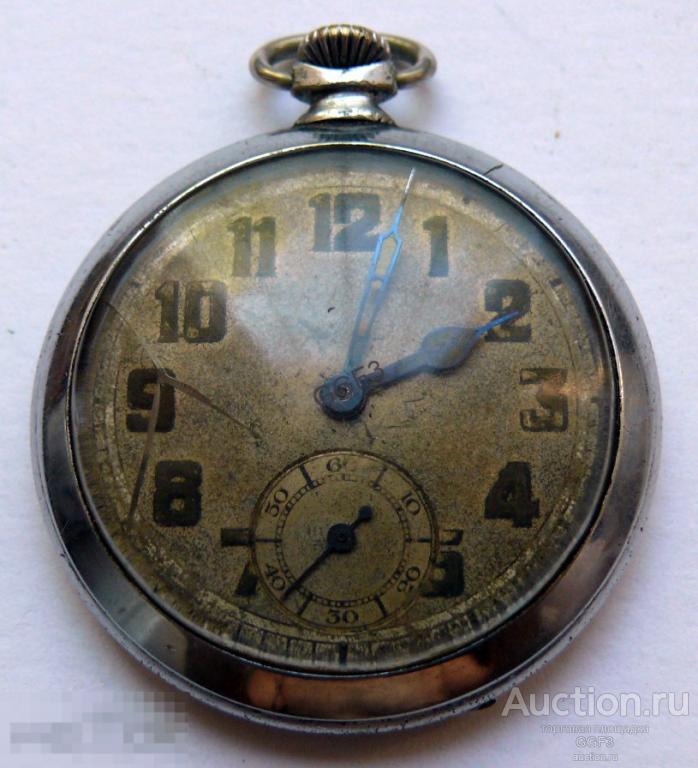 ⌚Часы старинные карманные. На ходу (№9--)✔ 